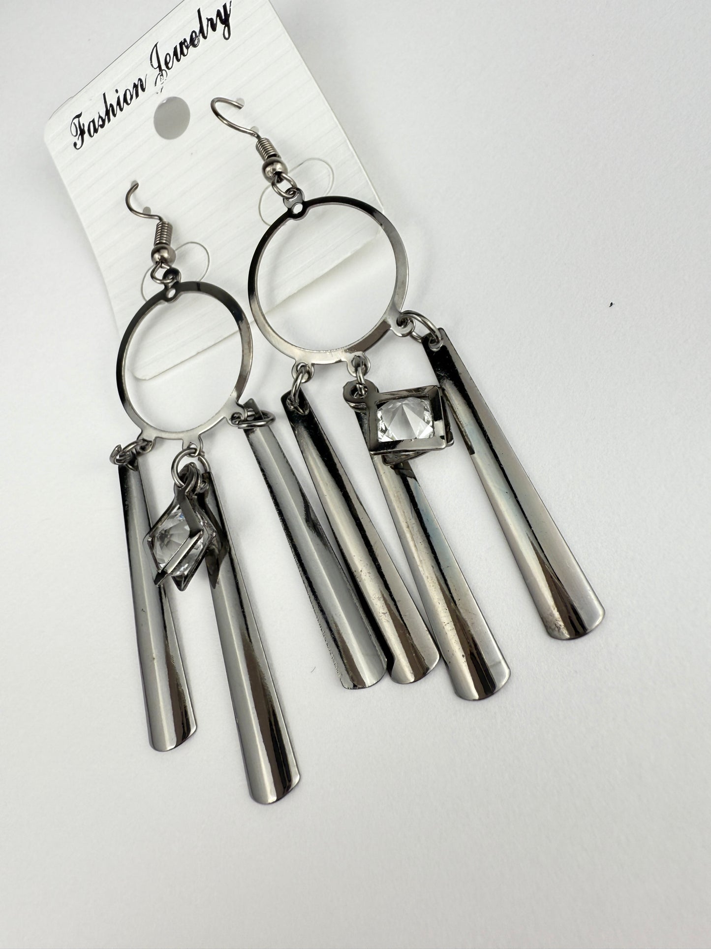 Circle Dangle Earrings | Modern Fashion Jewelry ♡