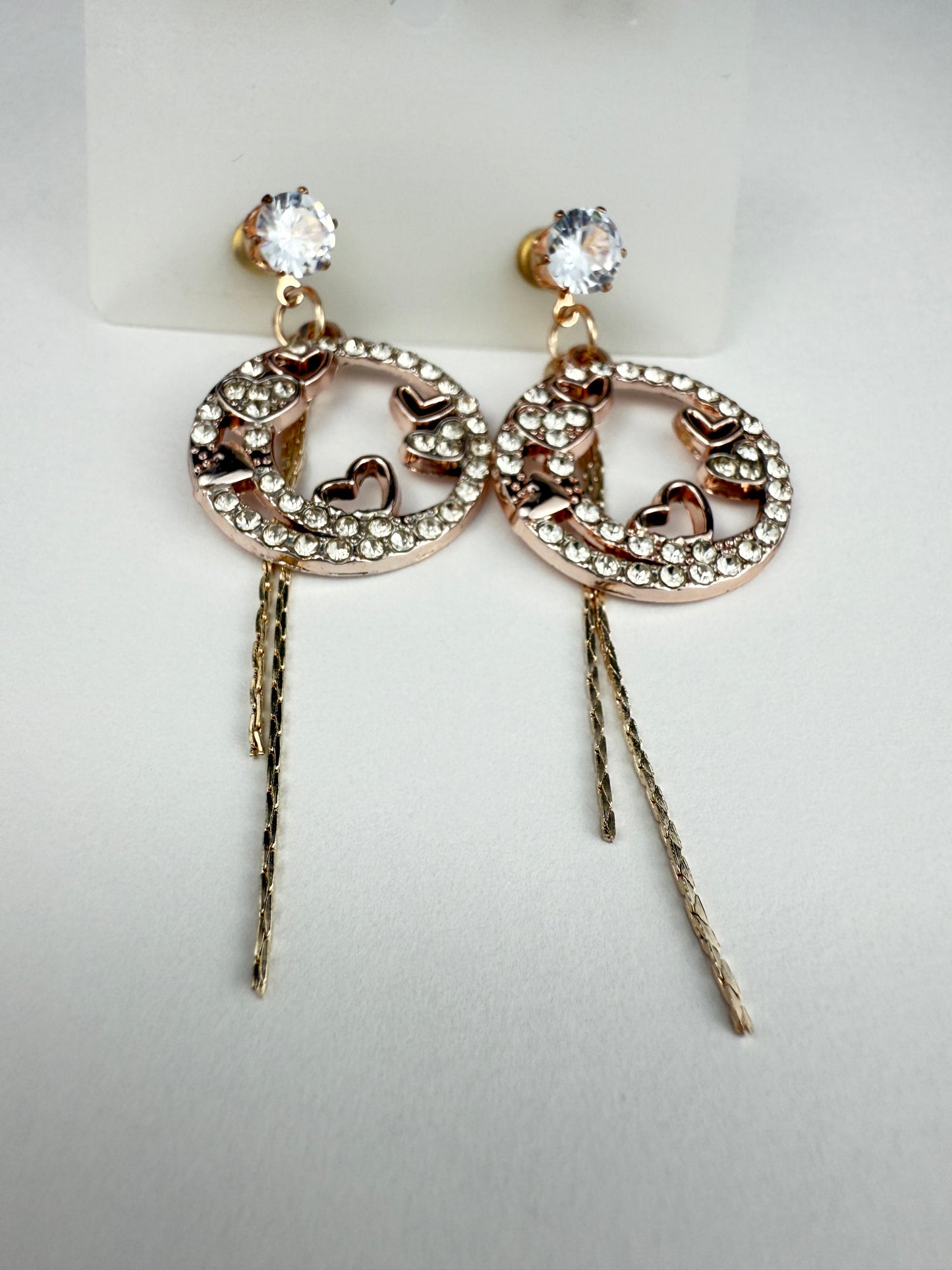 Circular Heart Earrings | Modern Fashion Jewelry ♡