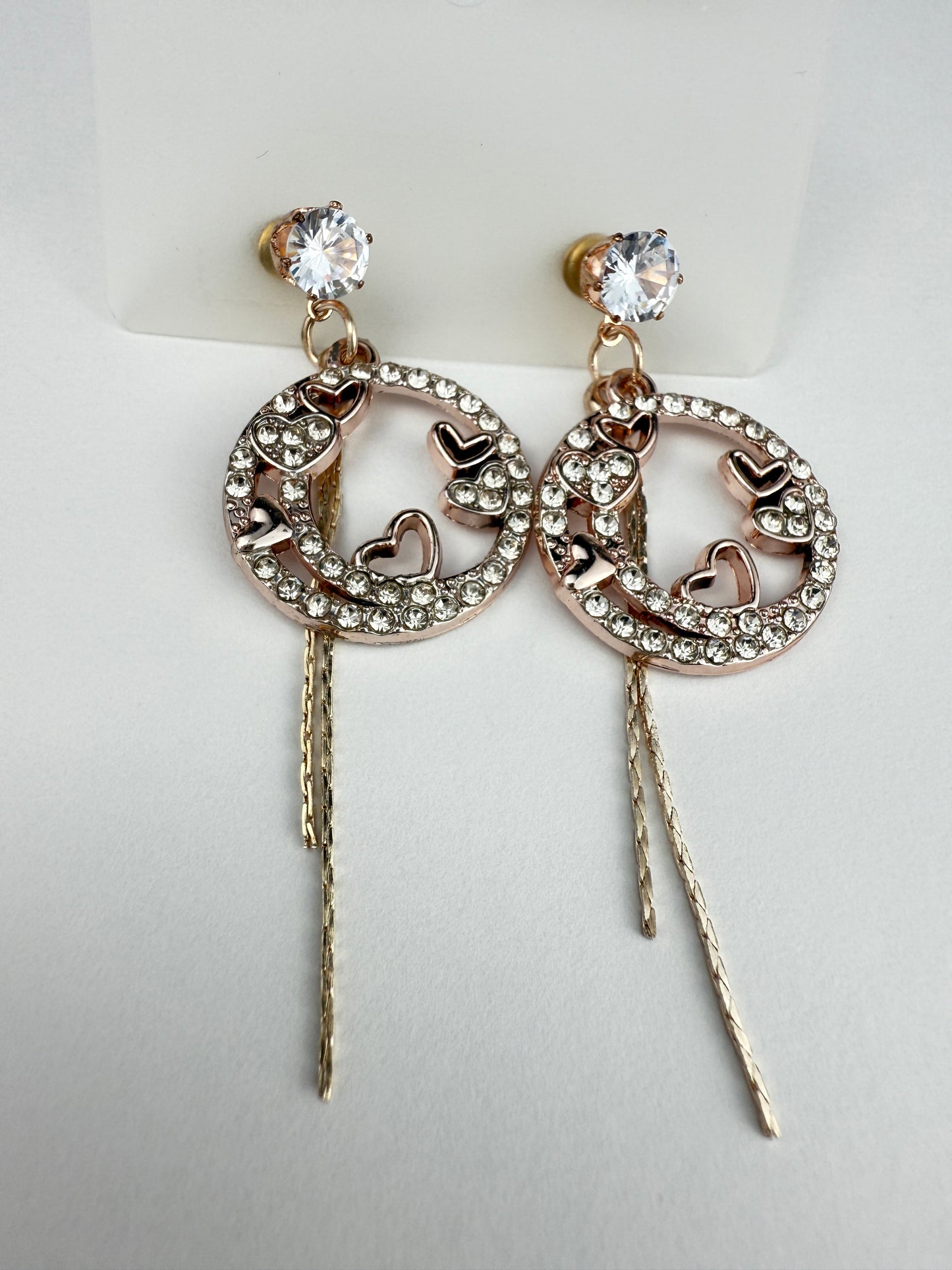 Circular Heart Earrings | Modern Fashion Jewelry ♡