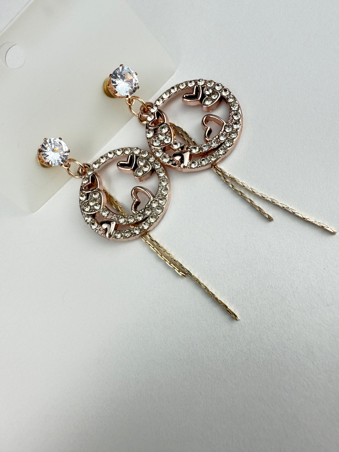 Circular Heart Earrings | Modern Fashion Jewelry ♡