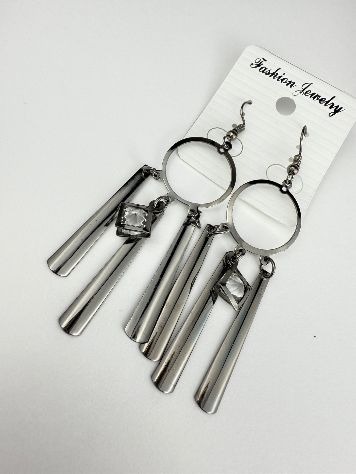 Circle Dangle Earrings | Modern Fashion Jewelry ♡