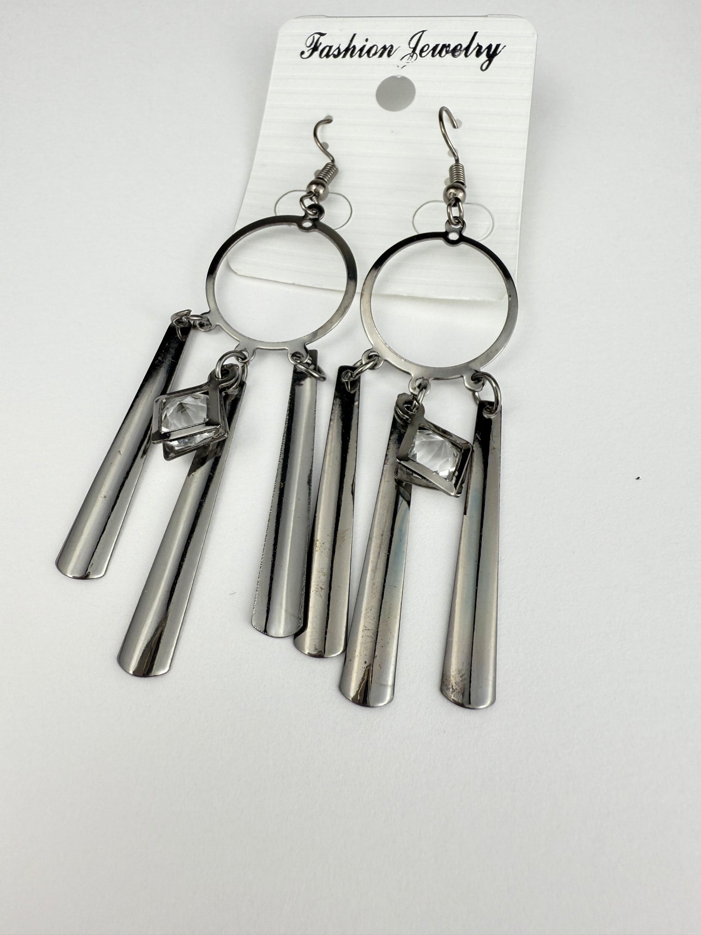 Circle Dangle Earrings | Modern Fashion Jewelry ♡