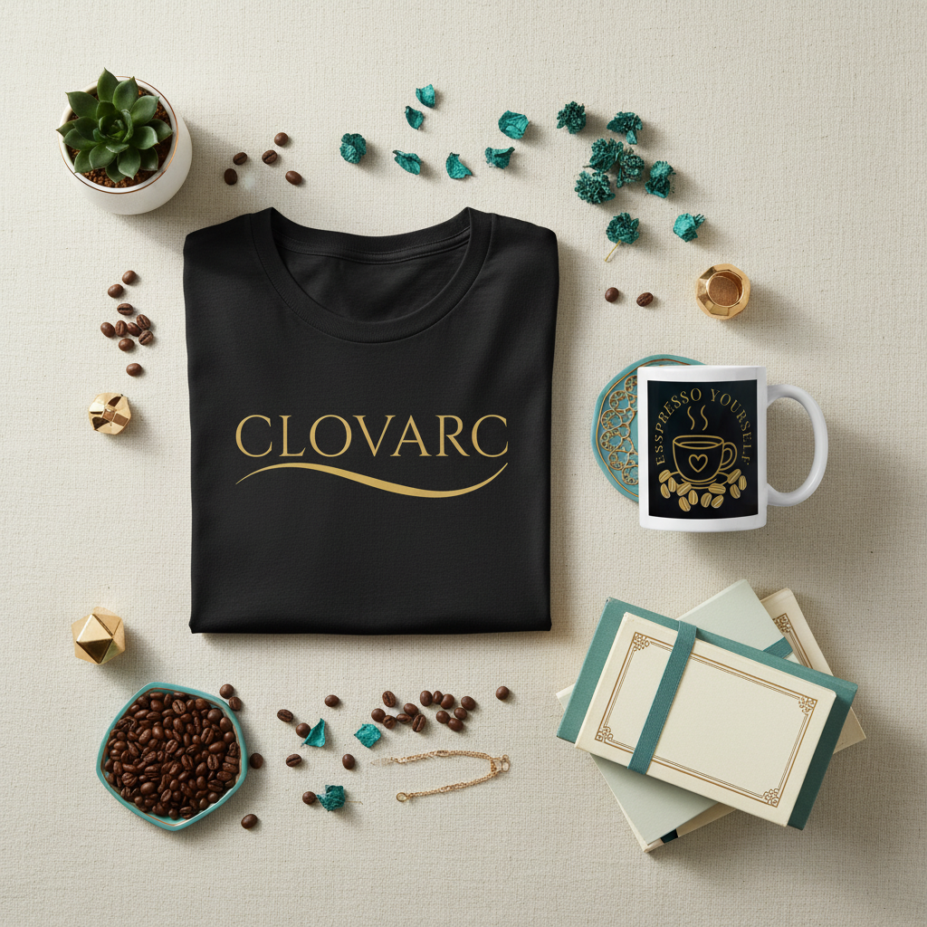 ClovArc Lifestyle Flat Lay